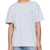 T-Shirt Tommy Jeans Metallique Bleu Pour Homme