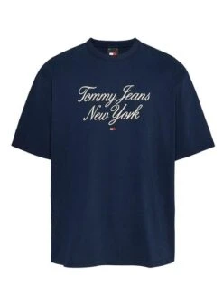 Maillot Tommy Jeans Over Serif Marine Pour Homme