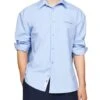 Chemise Tommy Jeans Classic Bleue Pour Homme