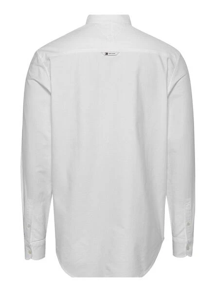 Chemise Tommy Jeans Entry Oxford Blanc Pour Homme â Image 2