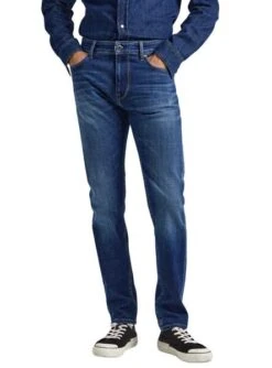 Pantalon Jeans Pepe Jeans Grue Bleu Pour Homme