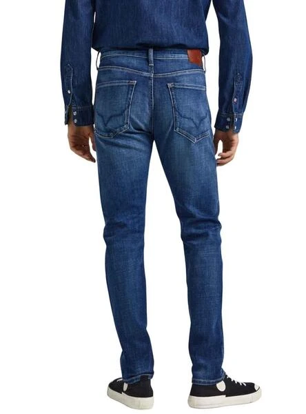 Pantalon Jeans Pepe Jeans Grue Bleu Pour Homme â Image 2