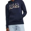 Sweat Jack & Jones Jeff Bleu Marine Pour Homme