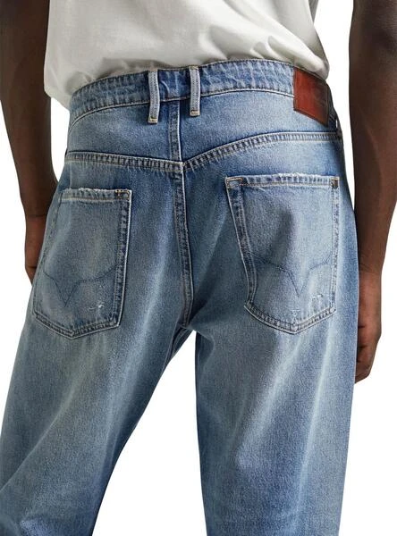 Jean Pepe Jeans Con Coupe AjustĂ©e Bleu Pour Homme â Image 4