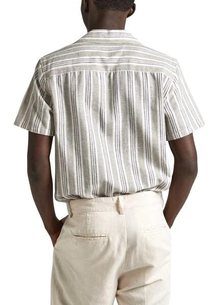 Chemise Pepe Jeans Pipper Ă Rayures Pour Homme â Image 2