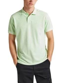 Polo Pepe Jeans New Oliver Vert Pour Homme