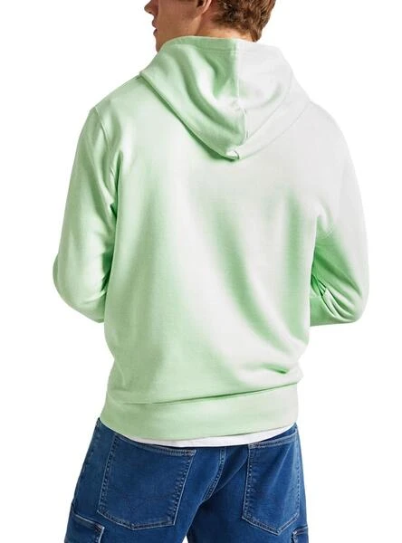Sudadera Pepe Jeans Joe Hoodie Vert Pour Homme. – Image 2