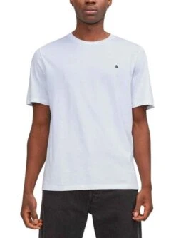 T-Shirt Jack & Jones Paulos Blanc Pour Homme