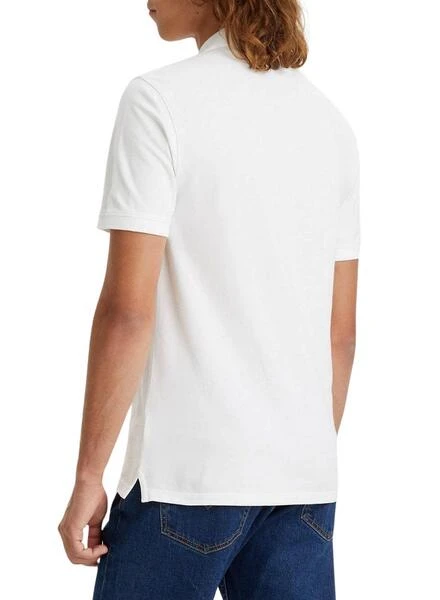 Polo Levis Housemark Blanc Pour Homme â Image 2