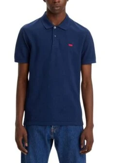 Polo Levis Housemark Bleu Marine Pour Homme