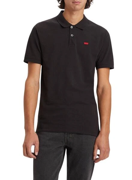 Polo Levis Housemark Noir Pour Homme
