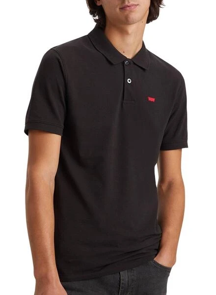 Polo Levis Housemark Noir Pour Homme â Image 4