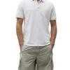 Polo Ecoalf Tedalf Blanco Pour Homme
