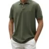 Camisa Polo Tedalf Verde Ecoalf Para Hombre
