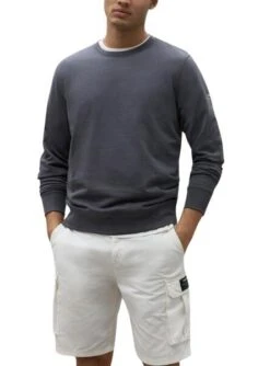 Sweat-shirt Ecoalf Warrenalf Gris Pour Homme