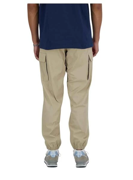 Pantalon New Balance Twill Beige Pour Homme â Image 2