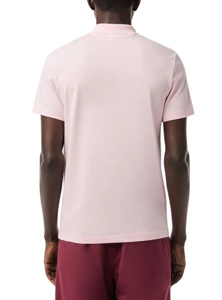Polo Lacoste Stretch Rose Pour Homme â Image 2