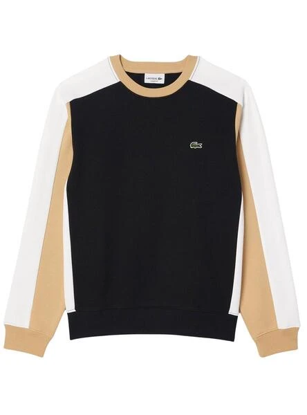 Sweat à Capuche Lacoste Color Block Noir Pour Homme – Image 4