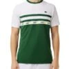 Maillot Lacoste Tennis Ultra-Dry Colorblock Vert
