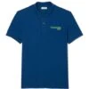Polo Lacoste Rétro Bleu Marine Pour Homme