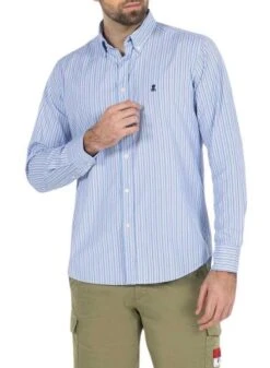 Chemise El Pulpo à Rayures Bleu Pour Homme