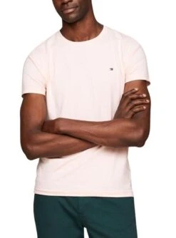 T-shirt Tommy Hilfiger Stretch Rose Pour Homme