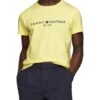 Maillot Tommy Hilfiger Logo Jaune Pour Homme