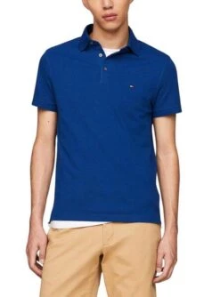 Polo Tommy Hilfiger 1985 Bleu Pour Homme