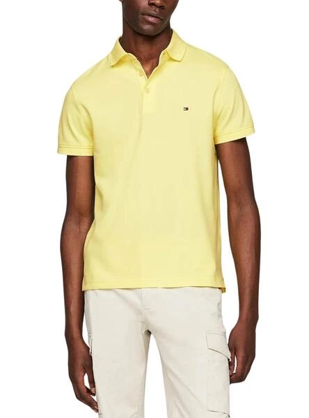 Polo Tommy Hilfiger 1985 Jaune Pour Homme