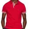 Polo Tommy Hilfiger Type Rouge Pour Homme