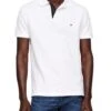 Chemise Tommy Hilfiger Monotype Placket Blanc Pour Homme