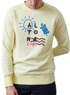 Sudadera Altonadock Sun Jaune Pour Homme