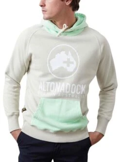 Sweat à Capuche Altonadock Gris Kangourou