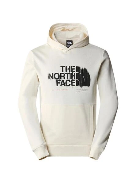 Sweat Ă Capuche The North Face Graphic Beige Homme