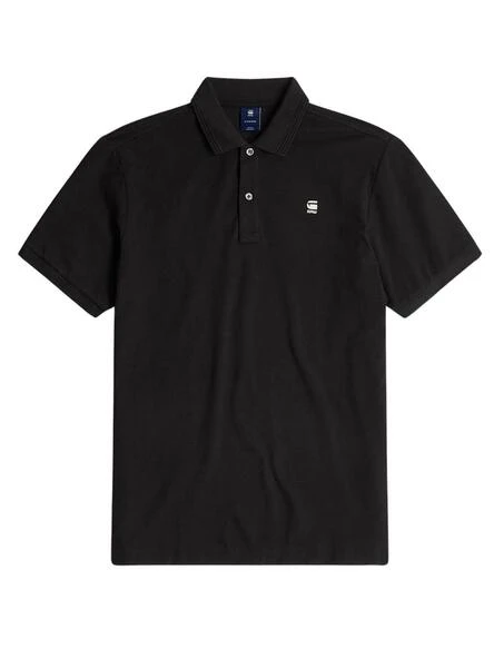 Camisa Polo G-Star Dunda Slim Noir Pour Homme â Image 4