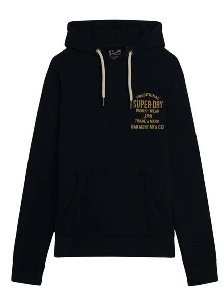 Sweat à Capuche Superdry Workwear Marine Pour Homme