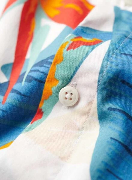 Chemise Superdry Hawaian Bleue Pour Homme – Image 4