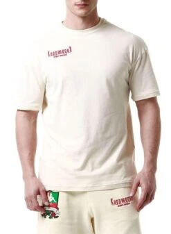 T-shirt Kappa Lerice Beige Pour Homme