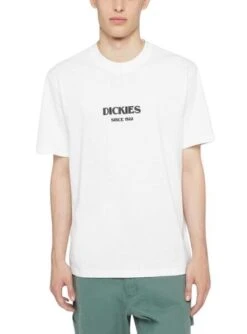 T-shirt Dickies Max Meadows Blanc Pour Homme