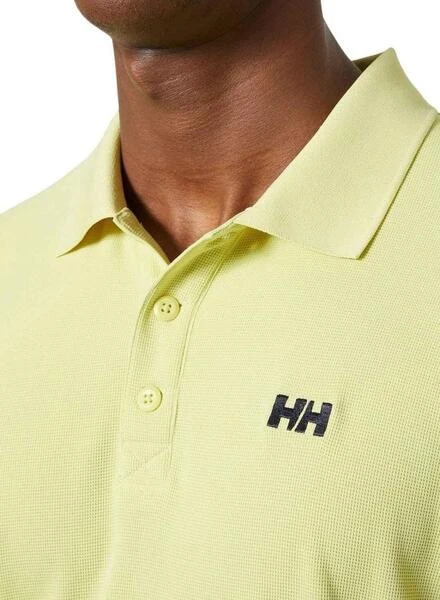 Polo Helly Hansen Driftline Vert Pour Homme â Image 2