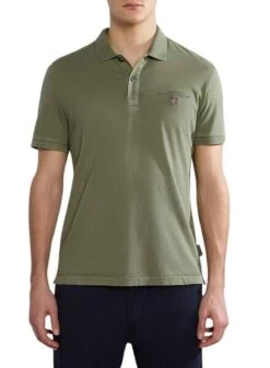 Polo Napapijri Elbas Vert Pour Homme