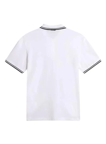 Polo Napapijri E-Macas Blanco Pour Homme â Image 5