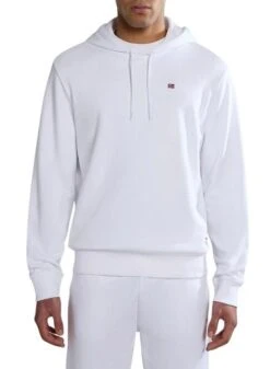 Sweatshirt Napapijri Balis Sum Blanc Pour Homme