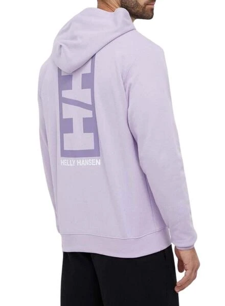 Sweat Ă Capuche Helly Hansen Core Violet Pour Homme â Image 2