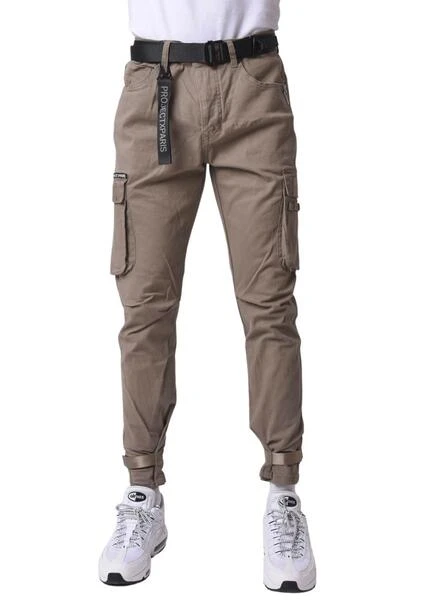 Pantalon Project X Paris Cargo Tostado Pour Homme