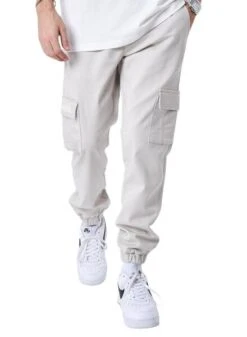 Pantalon Project X Paris PXP Cargo Blanco Pour Homme